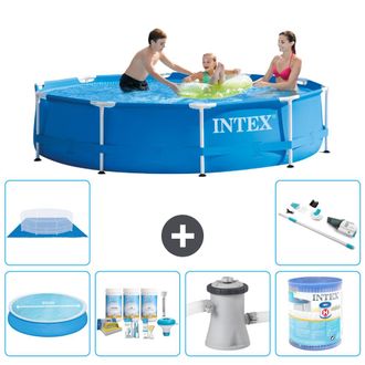 Intex Piscina Con Estructura Redonda - 305x76 Cm - 7-piezas S31526
