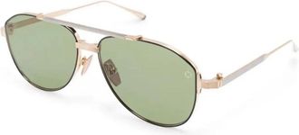 Akoni Zonnebrillen - Dames - Zonnebrillen - Geel - 57 MM - Accessoires