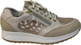 Durea 6322 Sneaker - Dames - Sneakers - Beige - 37 1/2 EU - Leer - Schoenen