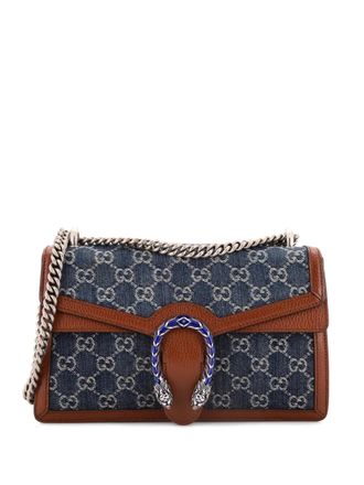 Gucci Dionysus Bag GG Denim Small shoulder bag - Blauw