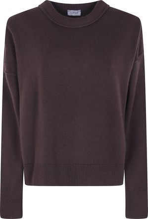 MRZ Sweater Cropped Oversized Round Neck
