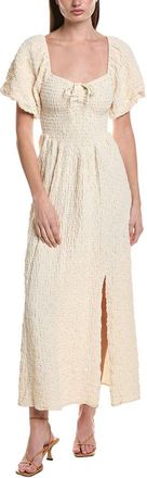 Saltwater Luxe Short Sleeve Midi Dress