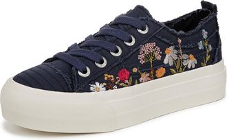 Blowfish Womens Sadie-Sun Sneaker, Navy, 5 UK