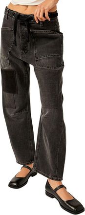 Free People Moxie Low Slung Nighthawk Jean