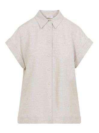 PESERICO Linen Short Sleeves Shirt