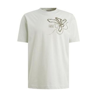 Cast Iron Heren, Tops, Beige, Maat: 3XL Katoen