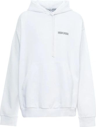 Marcelo Burlon Black Eagle Hoodie - Heren - Hoodies - Wit - XS - Katoen - Hoodies & sweatvesten