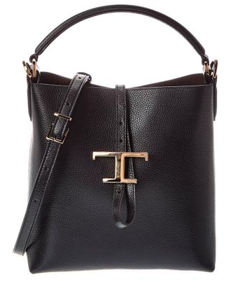 Tod's Tods T Timeless Pendant Bucket Bag