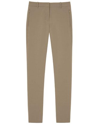 Lafayette 148 New York Essex Slim Mid Rise Pant