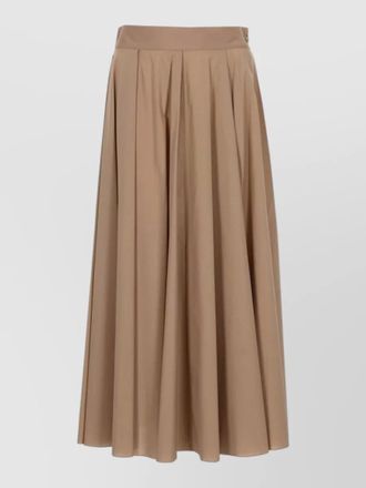 Fay cotton regular-fit midi skirt