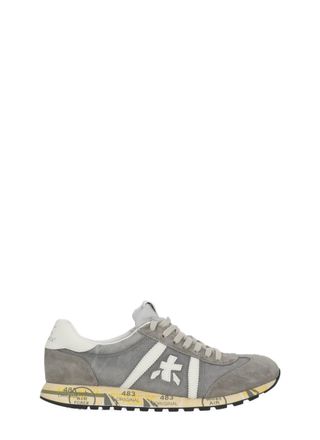 Premiata Grey Lucy 8187 Fabric Sneakers