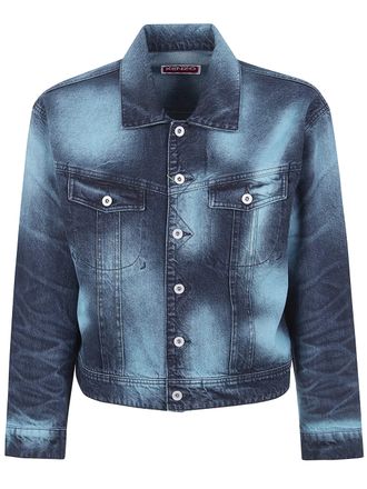 Kenzo Kenzo Boke Heart Oversize Trucker Jacket