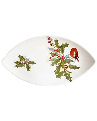 ABBIAMO TUTTO Winterwonderland Oval Tray/Platter