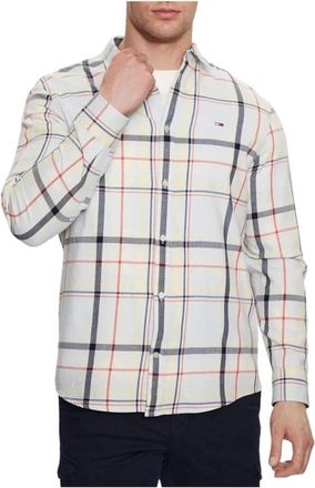 Tommy Hilfiger Klassiek Essentieel Overhemd - Heren - Casual Overhemden - Blauw - S - Katoen - Overhemden