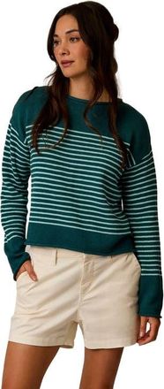 Carve Designs Rue Sweater in Nightdive Stripe at Nordstrom, Size Xx-Small