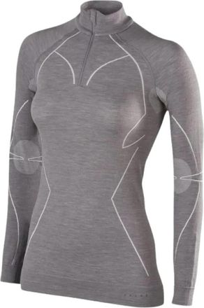 Falke Long Sleeve Training Tops - Dames - Sportshirts - Grijs - XL - Fitness
