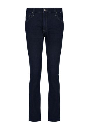 Mavi Slim-fit-Jeans MAVI Mavi Jeans Marcus, Herren, Gr. 40, L&auml;nge 34, blau, Obermaterial: 86% Baumwolle CO. 12% Polyester PES. 2% Elasthan EL., Jeans Slim-