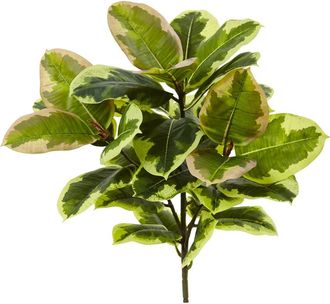 Nearly Natural 23-in Rubber Leaf Artificial Plant in Green at Nordstrom
