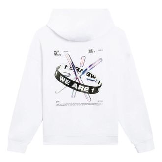 Li-Ning x Glare Sweatshirt White Black AWDS581-2