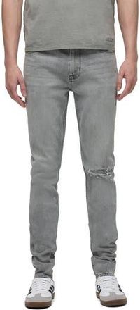 Hudson Zack Ripped Skinny Jeans in Grey Field at Nordstrom Rack, Size 30 X 34