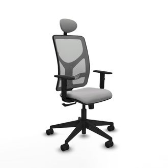 Piqueras y Crespo Silla De Oficina Con Cabecero Motilla Piqueras Y Crespo 1d066n1 Gris Claro