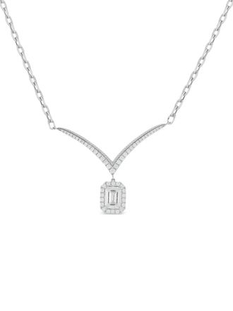 Luxury Bazaar diamond pendant necklace - Silver