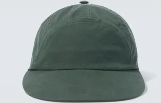 The Row Wald cotton and cashmere baseball cap