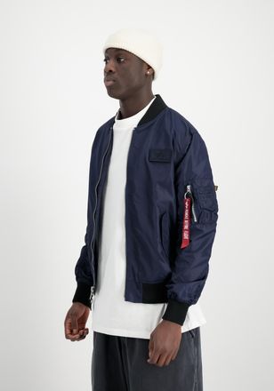 Alpha Industries Bomberjacke ALPHA INDUSTRIES MA-1 TTC Light, Herren, Gr. 3XL, blau (ultra navy), Obermaterial: 100% Nylon, Futter: 100% Nylon, Jacken Bomberjacke