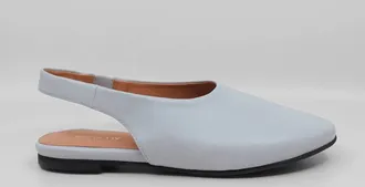 All Black Womens Nu Sling 26 Slingback Flat In Light Blue