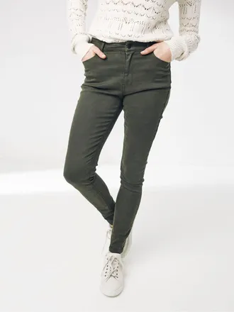Fat Face FatFace Green Harlow High Waist Jeggings