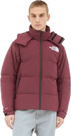 The North Face Baltoro Donsjas met Afneembare Capuchon - Heren - Ski Jassen - Rood - S - Nylon - Fitness