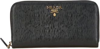 Prada Pre-owned Wallets, female, Black, Size: ONE SIZE Pre-owned Vintage Wallet