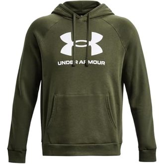 Under Armour Hombre, Sudaderas, Verde, Talla: S