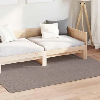 vidaXL Vidaxl Tappeti Per Area Lugo Crema E Taupe 230 X 160 Cm