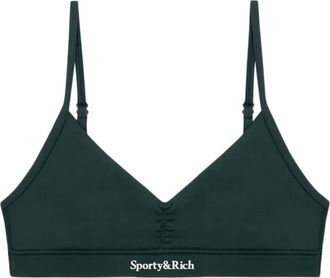 Sporty & Rich Reggiseno con spalline regolabili - Verde