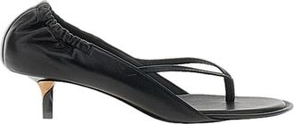 Jacquemus Black Nu-Pieds B Thong Sandals