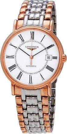 Longines Flagship Automatic White Dial Two-tone Mens Watch L49211117