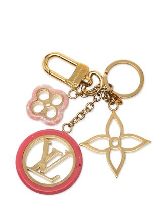 Louis Vuitton 2017 Gold Plated Colorline Bag Charm and Holder key chain