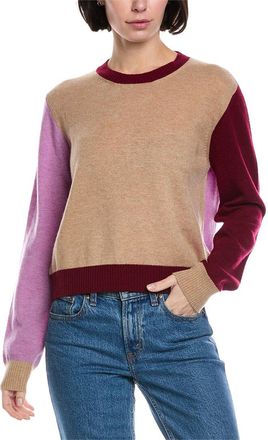 Brodie Colorblock Wool & Cashmere-Blend Sweater