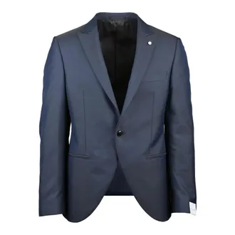 Luigi Bianchi Mantova Uomo, Giacche, Blu, 2Xl, new