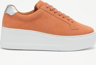 Russell & Bromley PARK CORD Lace Up Flatform Trainer