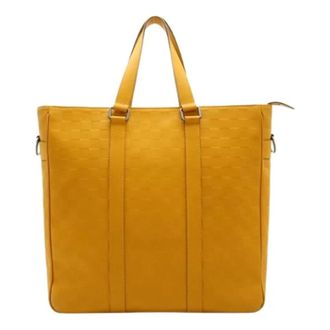 Louis Vuitton Pre-owned Damier Infini Tote Bag - Pre-owned - Mujer - Amarillo - ONE SIZE