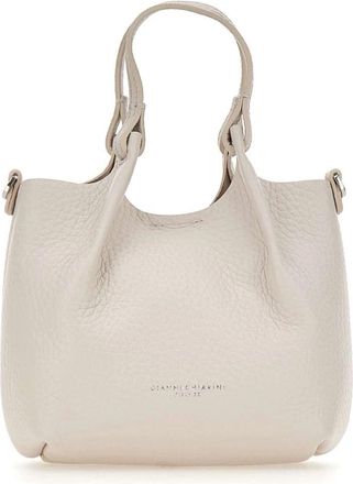 Gianni Chiarini Dua Handtas - Dames - Shoppers - Wit - ONE Size - Leer - Tassen