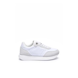 Tommy Hilfiger Dames, Schoenen, Wit, Maat: 35 EU Leer