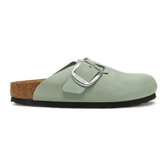 Birkenstock Dames, Schoenen, Groen, Maat: 36 EU Leer