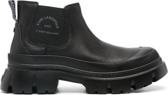 Karl Lagerfeld Trekka Max ankle boots - women - Leather - 38 - Black