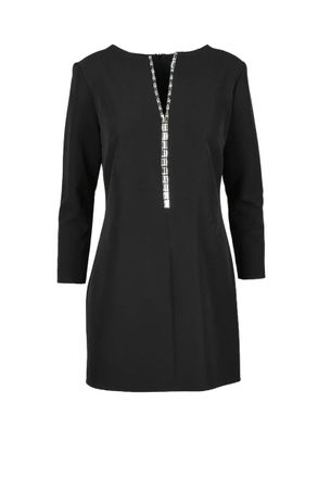 Access Fashion Long Dress - Black