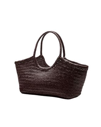 Dragon Diffusion Nantucket Basket Big Shoulder Bag - Brown