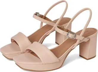 Bernardo Canto Womens Wedge Shoes Cipria : 9.5 M, Leather