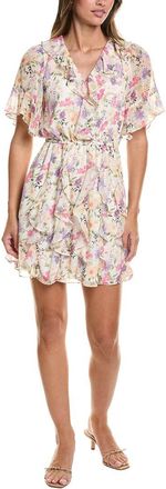 CeCe by Cynthia Steffe Cece Waterfall Ruffle Mini Dress